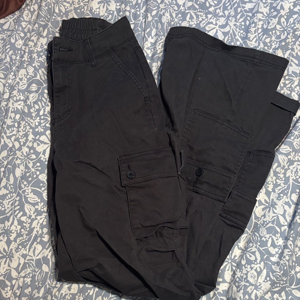 Black Cargo Pants